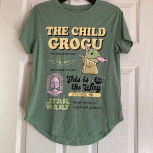 ♥3 for $15♥ Star Wars Mandalorian Grogu Baby Yoda Junior Medium This is the Way